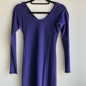 Theory purple dress